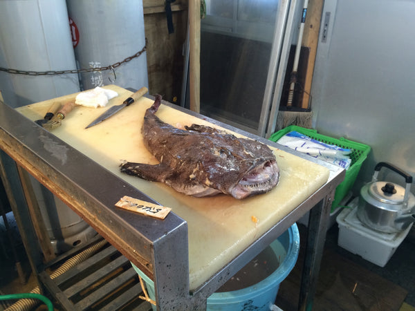 【送料無料・産直】荒波あんこう鍋セット3人前 スープ付き