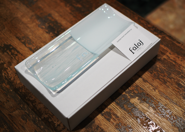 【送料無料】Faraji「粉雪」角皿 長方形